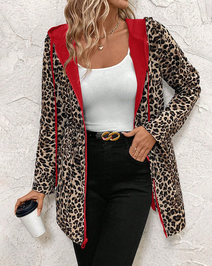 Makenna | Women’s Leopard-Lined Coat