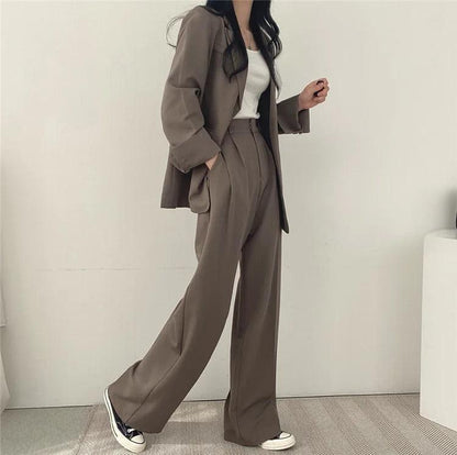 Maris | Women’s Tailored Suit Set with Long Blazer