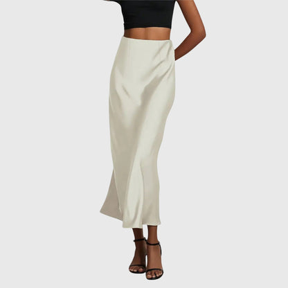 Whitney | Women’s Bias-Cut Midi Skirt