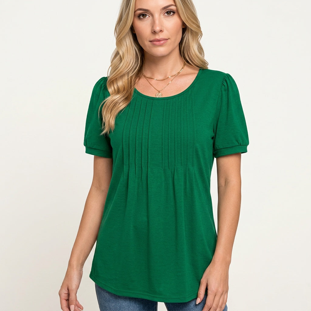 Dahlia | Women’s Round Neck Blouse