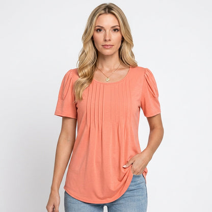 Dahlia | Women’s Round Neck Blouse