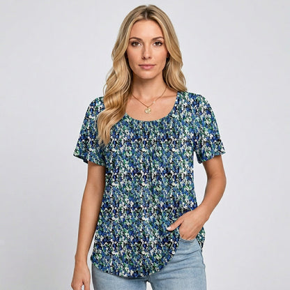 Dahlia | Women’s Round Neck Blouse