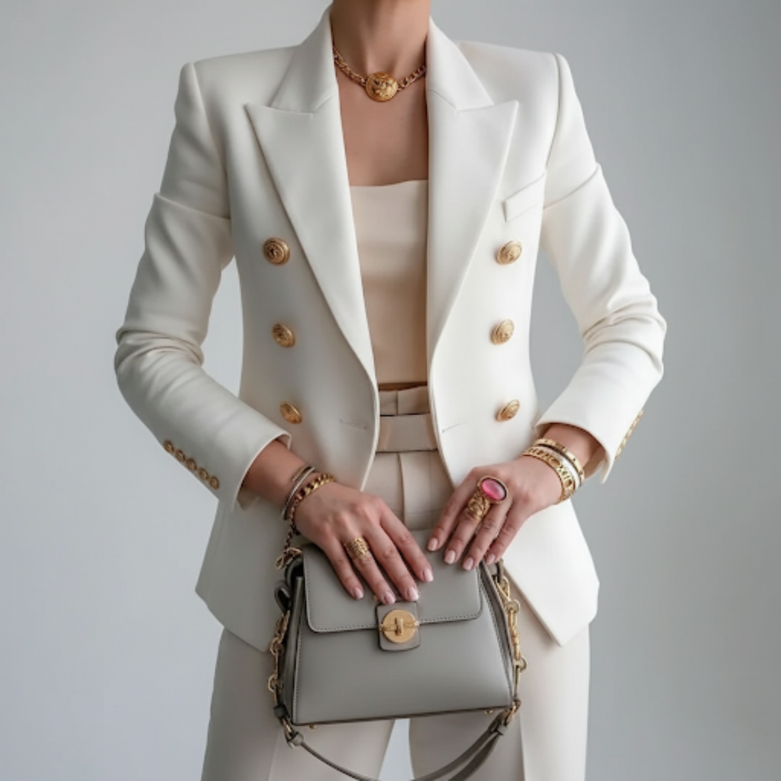 Fiona | Women’s Double Breasted Tailored Blazer