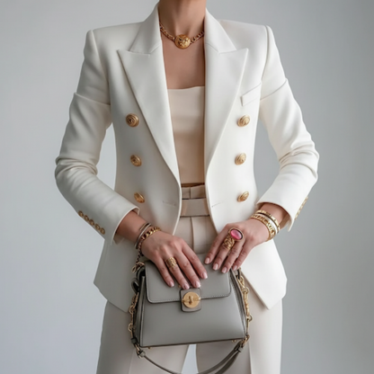 Fiona | Women’s Double Breasted Tailored Blazer