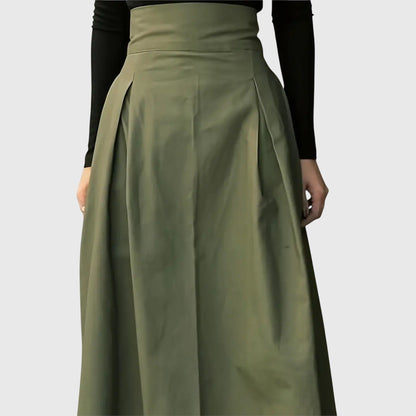 Bellamy | Women’s High Waist Midi Skirt