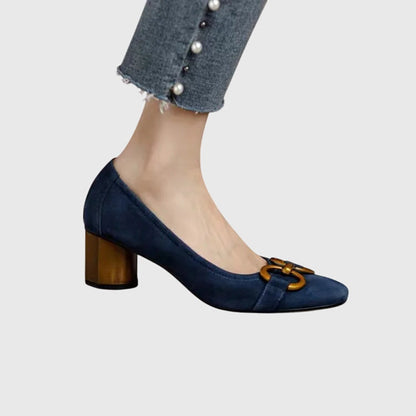 Liora | Women’s Stylish Block Heel Pumps