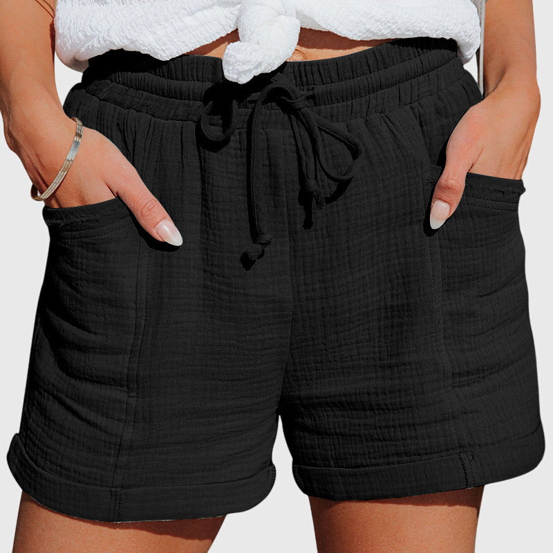 Juniper | Women’s Elegant Drawstring Summer Shorts