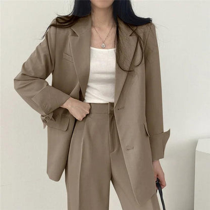 Maris | Women’s Tailored Suit Set with Long Blazer