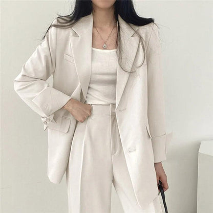 Maris | Women’s Tailored Suit Set with Long Blazer