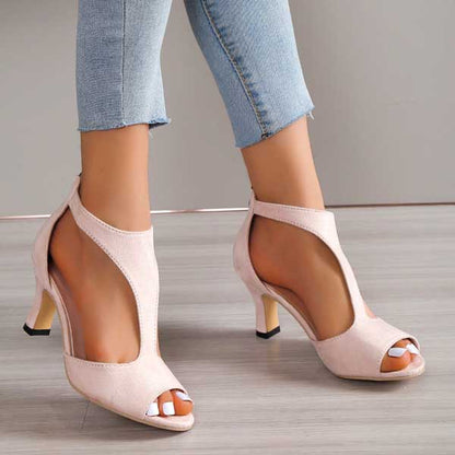 Angela | Women’s Blush Heel Sandals