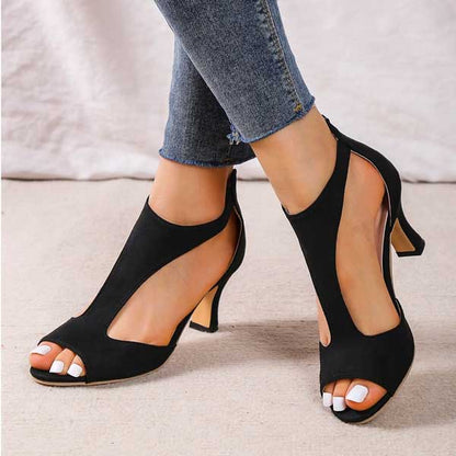 Angela | Women’s Blush Heel Sandals