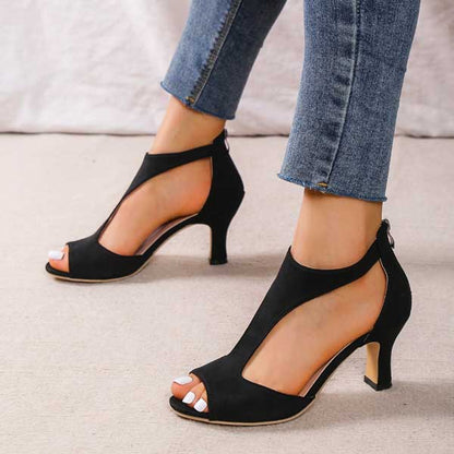 Angela | Women’s Blush Heel Sandals