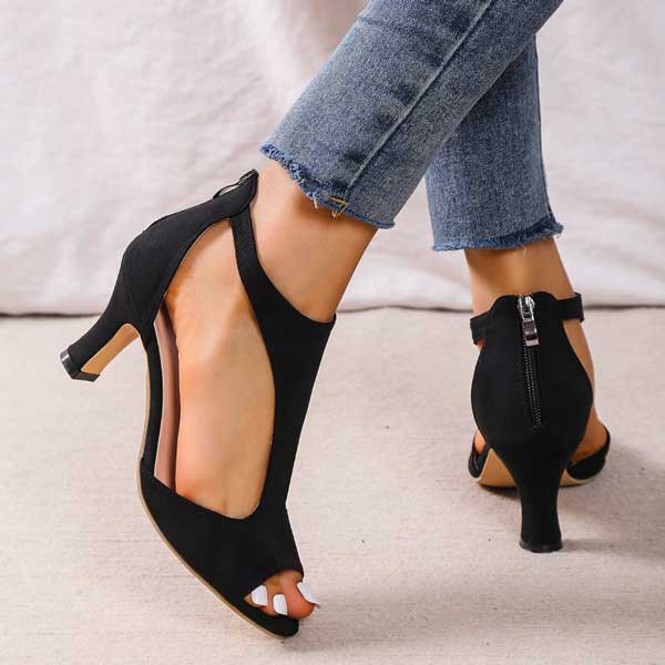 Angela | Women’s Blush Heel Sandals