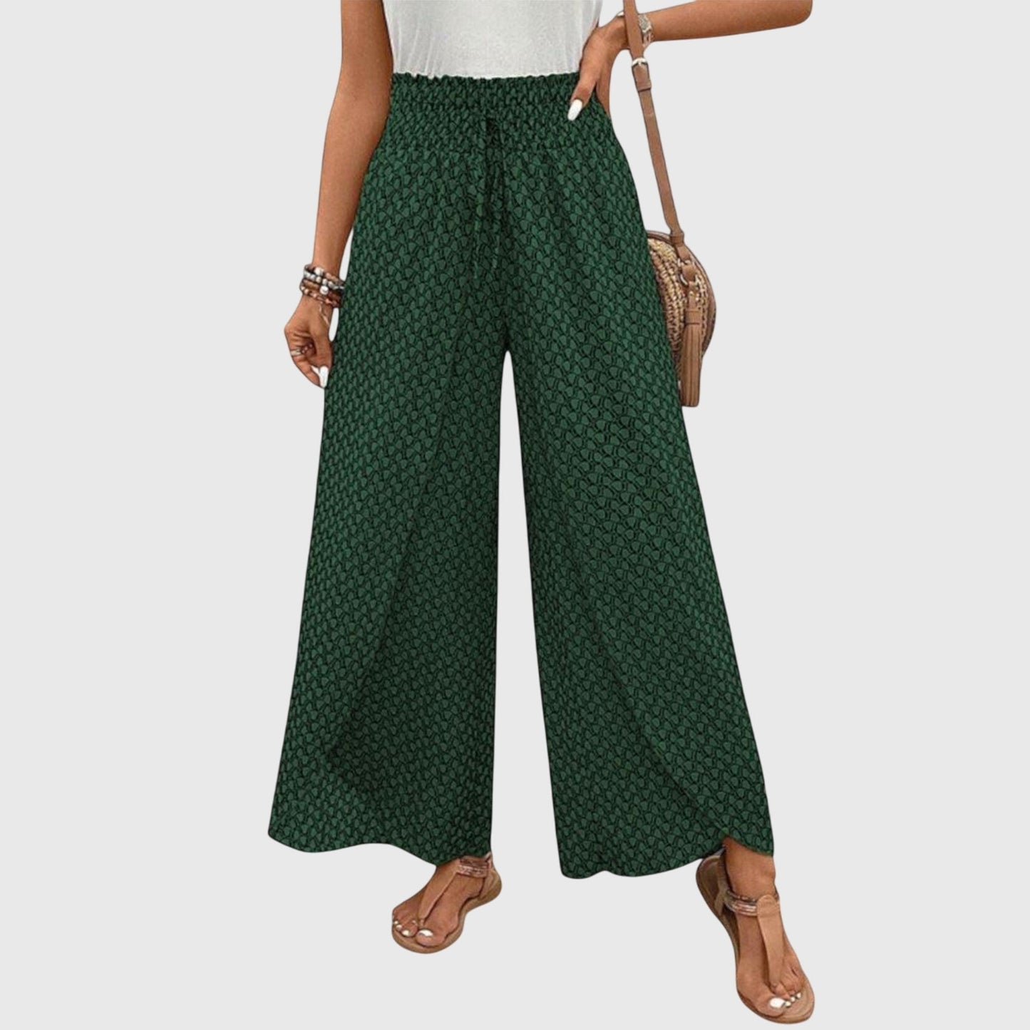 Brynn | Women’s Stylish Printed Palazzo Trousers