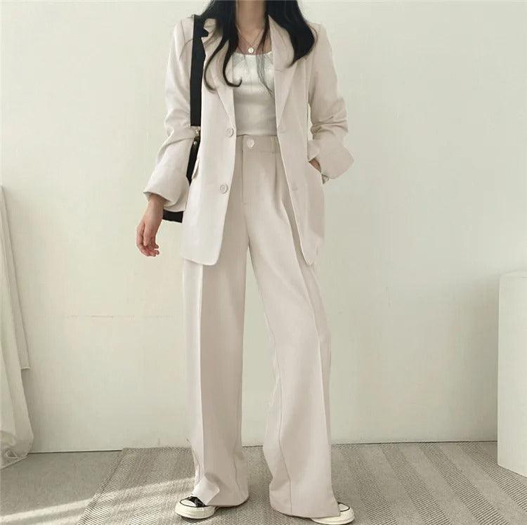 Maris | Women’s Tailored Suit Set with Long Blazer