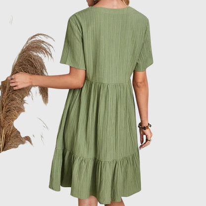 Tessa | Women’s V Neck Mini Dress