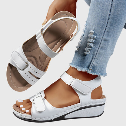 Bexley | Women’s Orthopedic Adjustable Wedge Sandals
