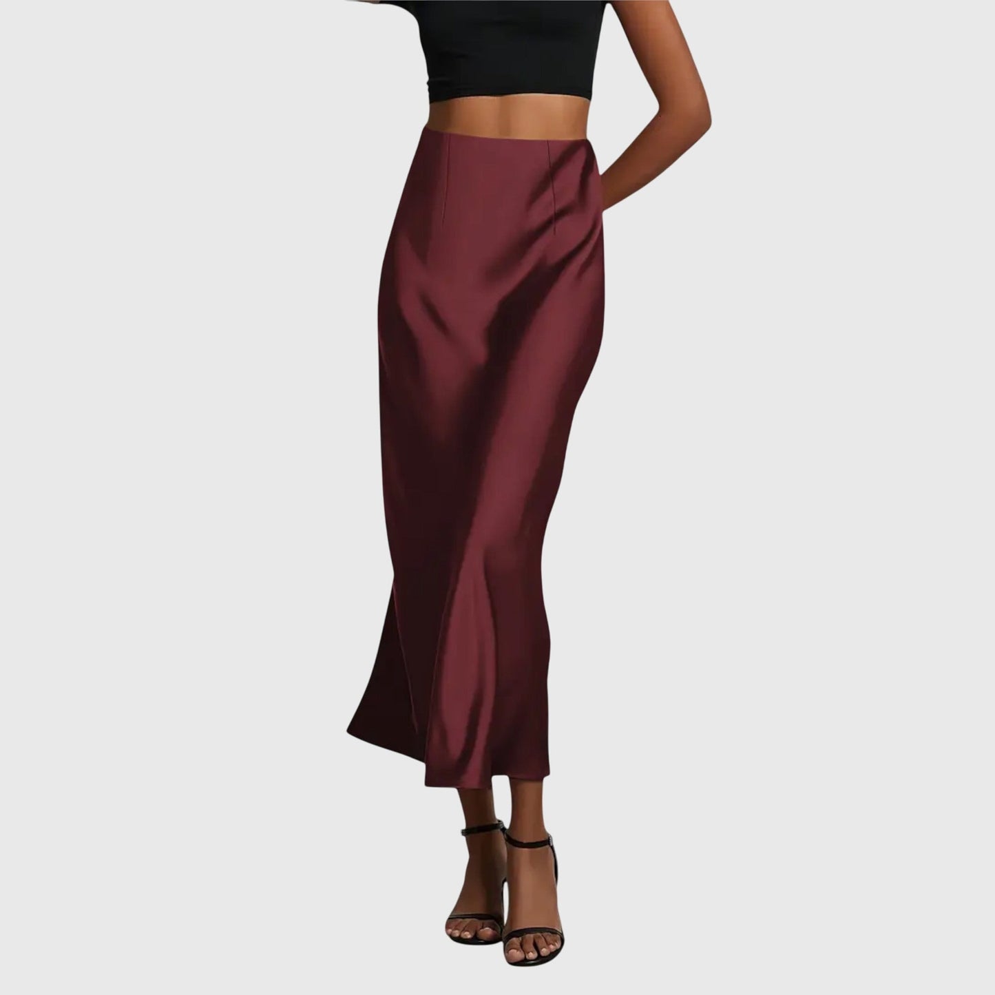Whitney | Women’s Bias-Cut Midi Skirt