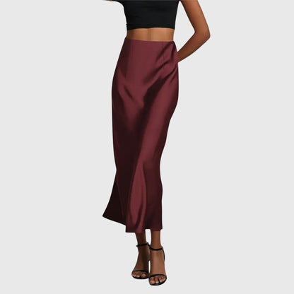Whitney | Women’s Bias-Cut Midi Skirt