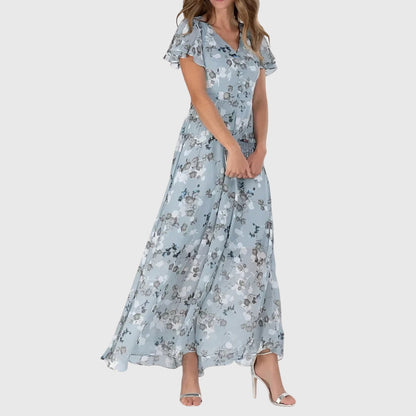 Rosalie | Women’s Ruffle Maxi Dress