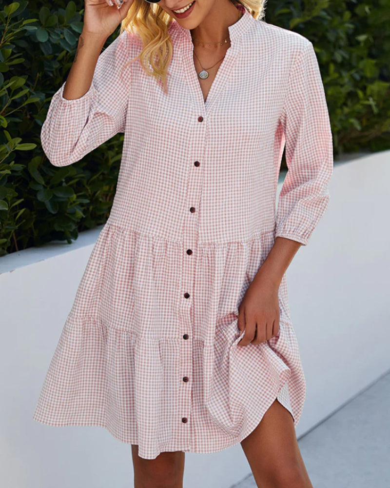 Mallory | Women’s Button-Front Dress