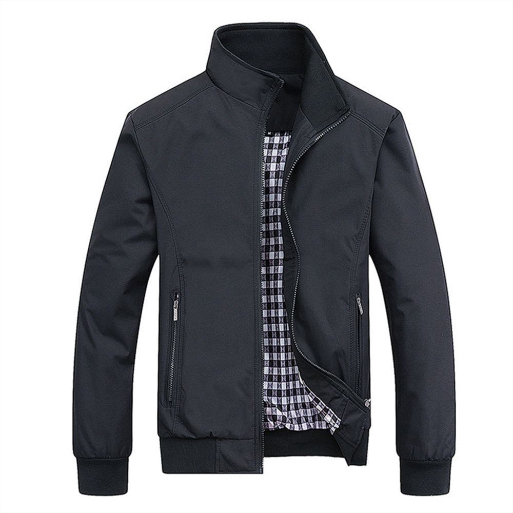 Ervin | Men’s Zip-Front Bomber Jacket