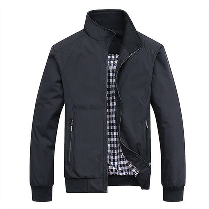 Ervin | Men’s Zip-Front Bomber Jacket