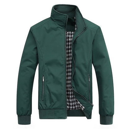 Ervin | Men’s Zip-Front Bomber Jacket