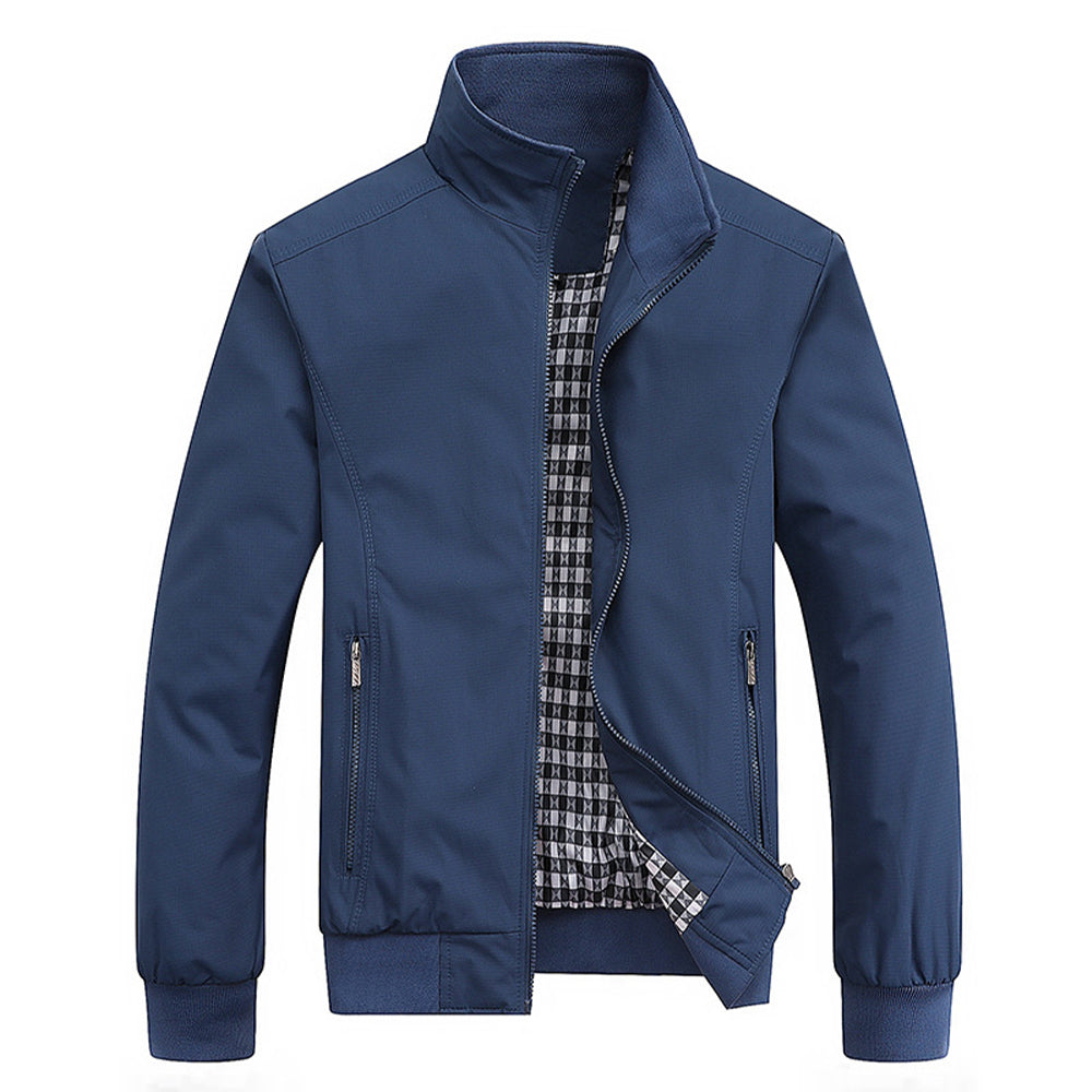 Ervin | Men’s Zip-Front Bomber Jacket