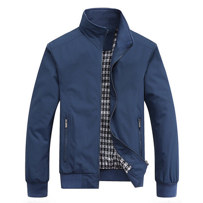 Ervin | Men’s Zip-Front Bomber Jacket