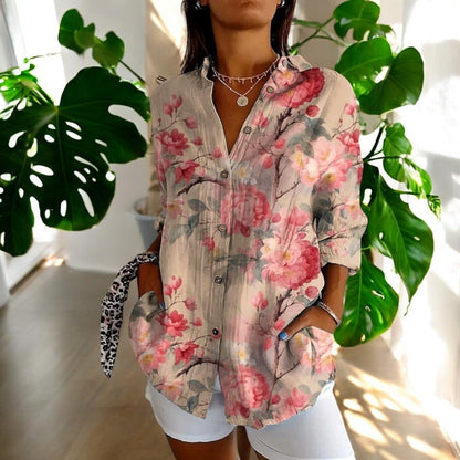 Hannah | Women’s Floral Vintage Blouse