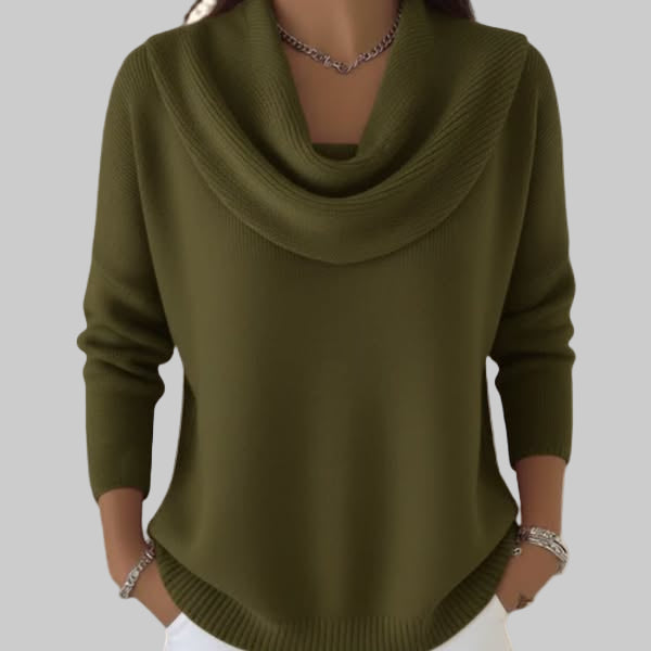 Liana | Women’s Cowl Neck Sweater