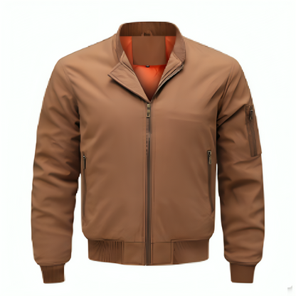 Alden | Men’s Zip-Up Bomber Jacket