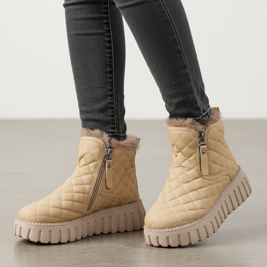 Deana | Women’s Quilted Side-Zip Boots