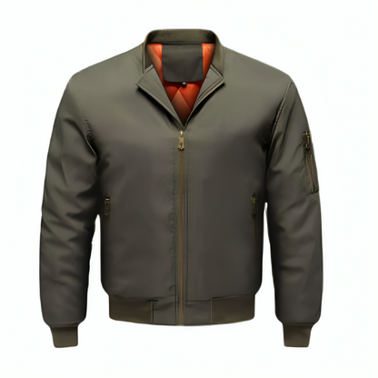 Alden | Men’s Zip-Up Bomber Jacket