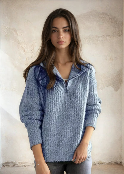 Blythe | Women’s Half-Zip Knit Sweater