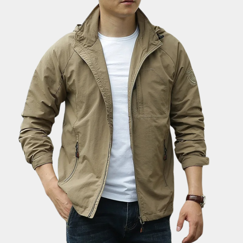Stellan | Men’s Lightweight Zip-Up Jacket