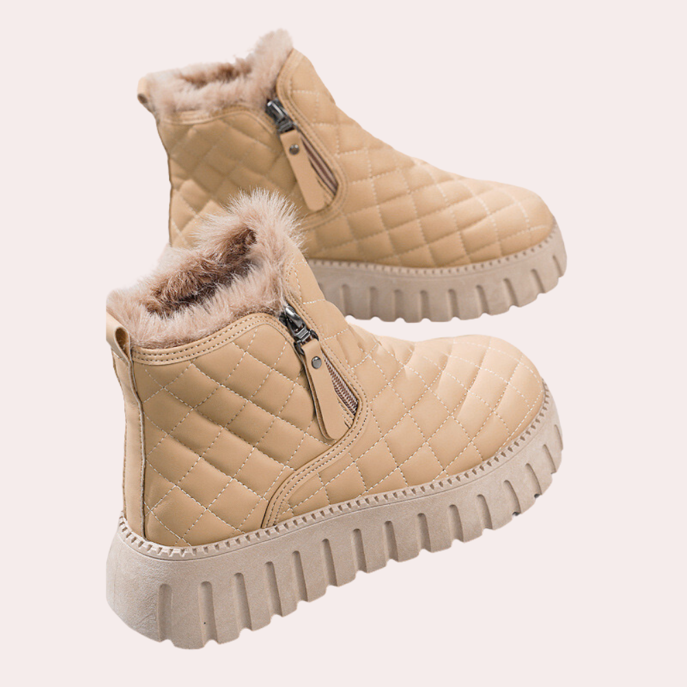 Deana | Women’s Quilted Side-Zip Boots