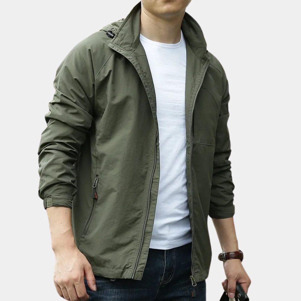 Stellan | Men’s Lightweight Zip-Up Jacket