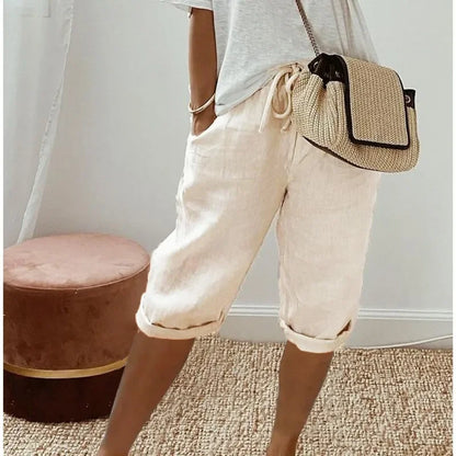 Maribel | Women’s Drawstring Bermuda Shorts
