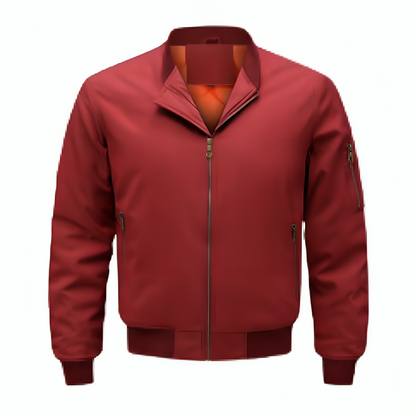 Alden | Men’s Zip-Up Bomber Jacket