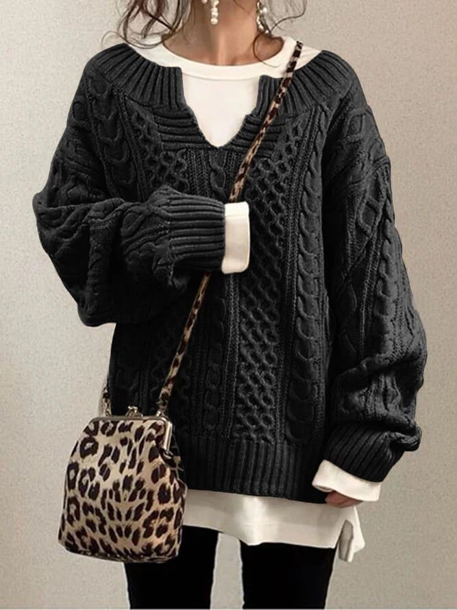 Mireya | Women’s Knit Crew Neck Sweater