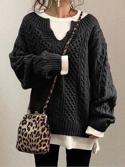 Mireya | Women’s Knit Crew Neck Sweater