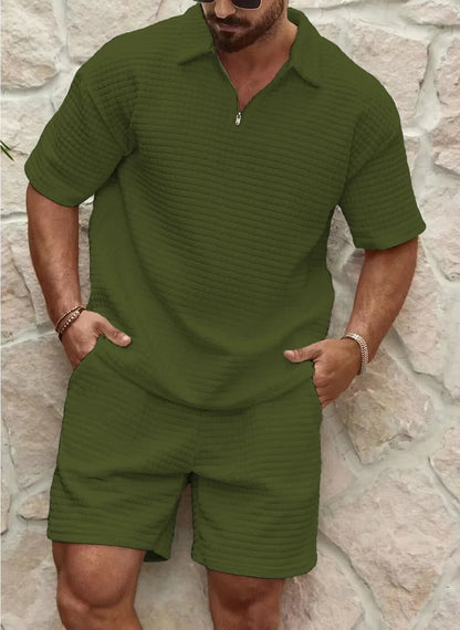 Vaughn | Men’s Short Shirt and Shorts Set