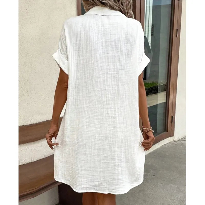 Hadley | Women’s Collared Shirt Dress