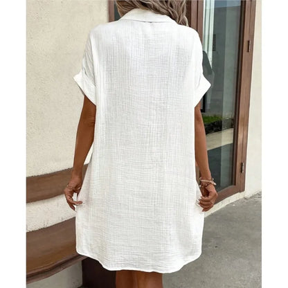 Hadley | Women’s Collared Shirt Dress