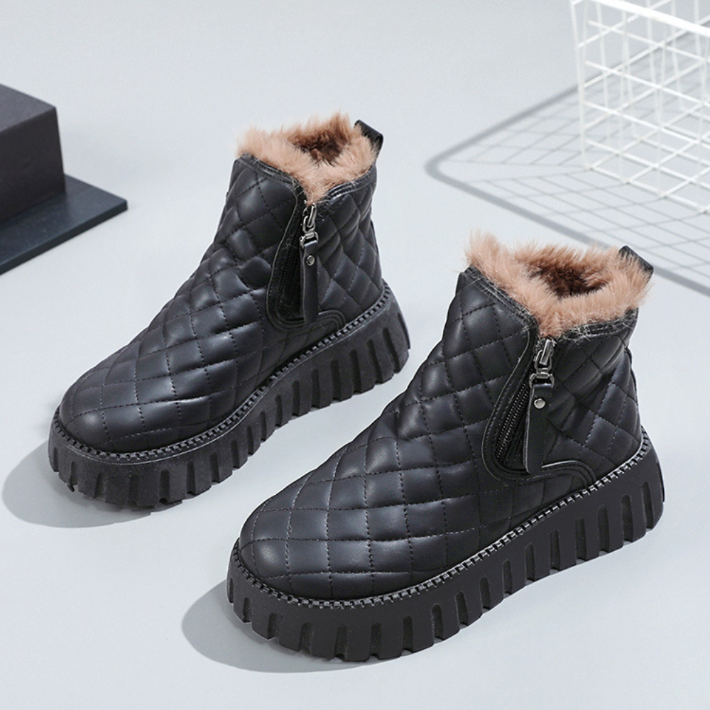 Deana | Women’s Quilted Side-Zip Boots