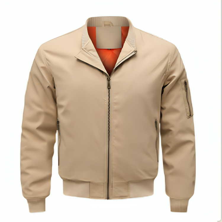 Alden | Men’s Zip-Up Bomber Jacket