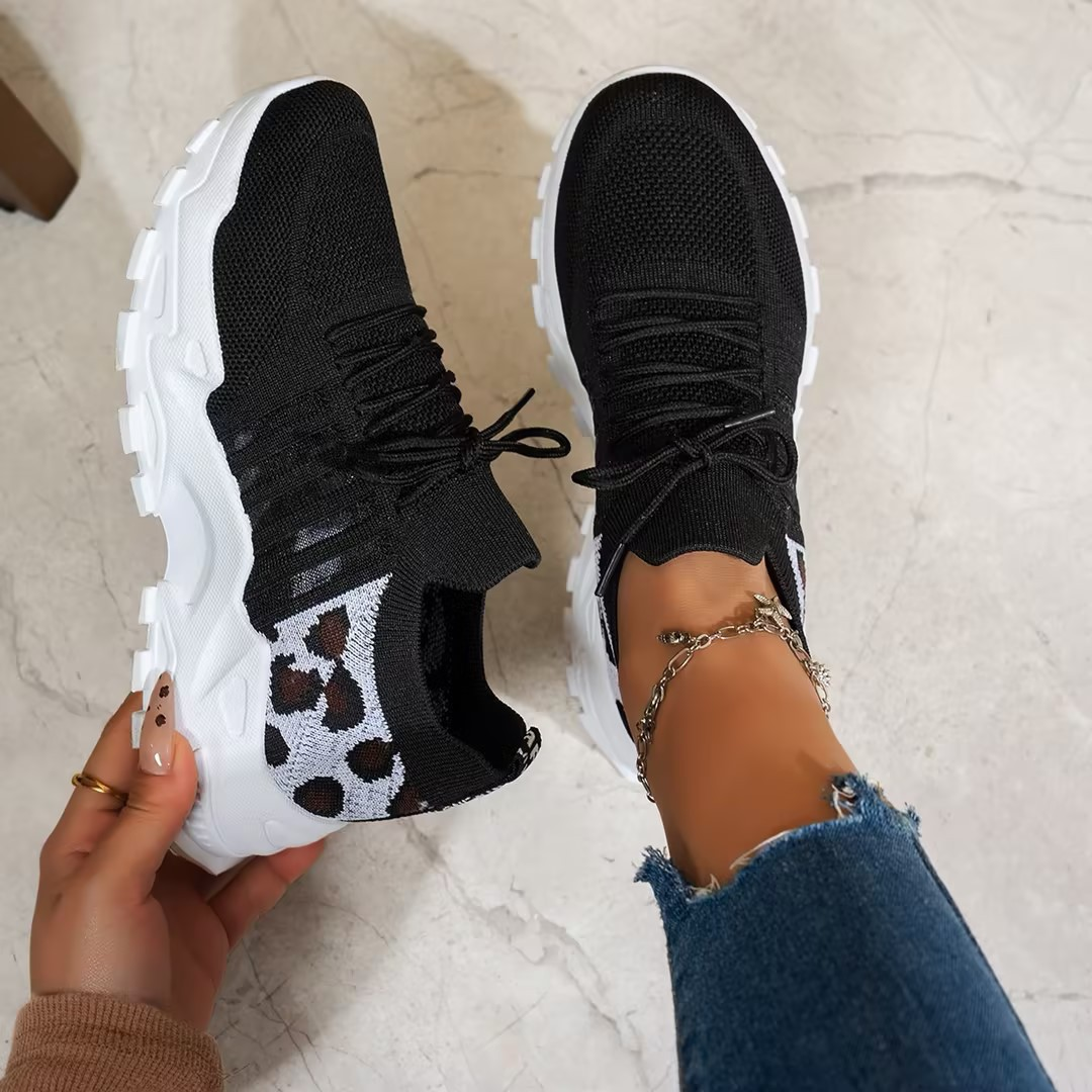 Everly | Women’s Orthopedic Breathable Lace Up Sneakers