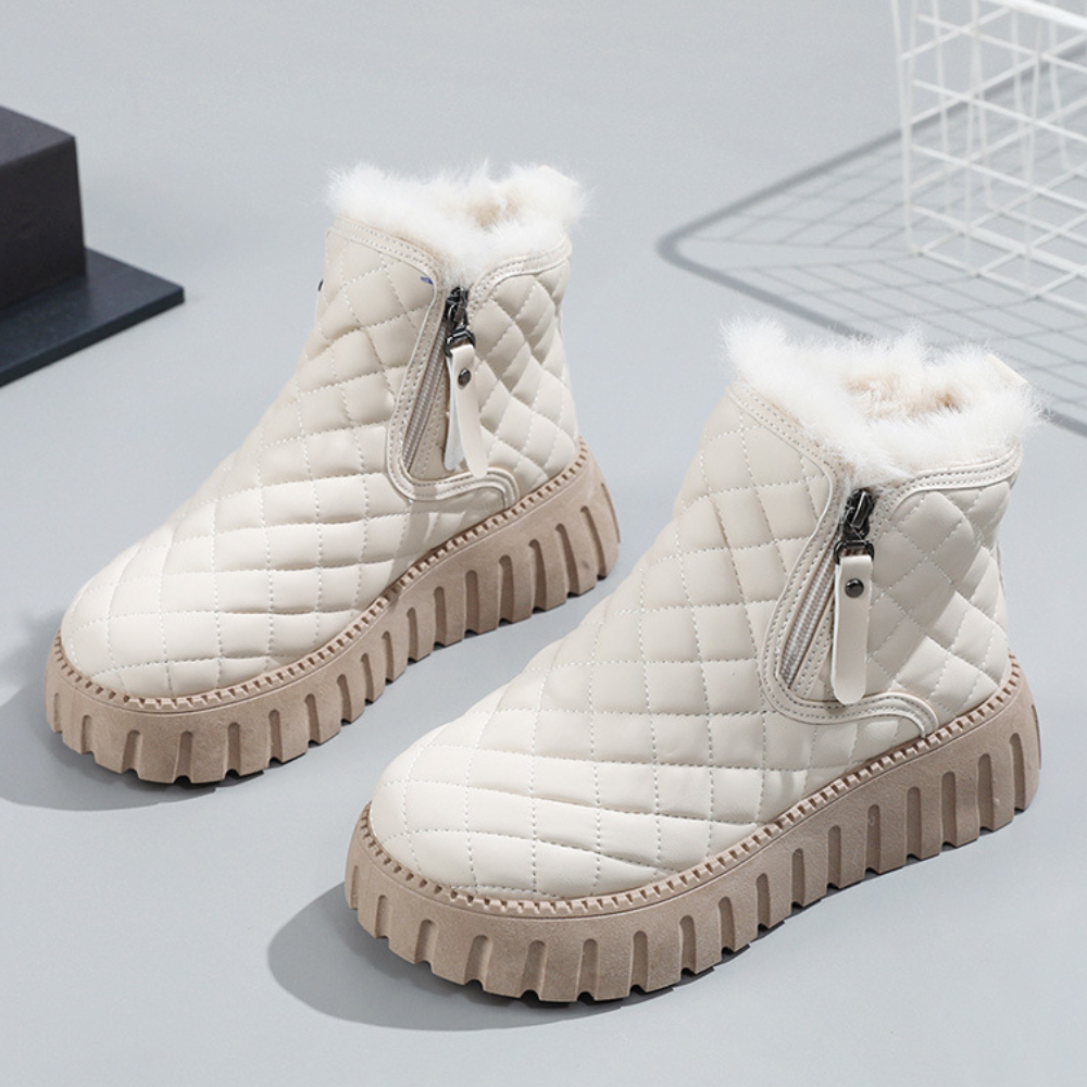 Deana | Women’s Quilted Side-Zip Boots